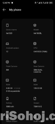 itel S23